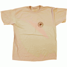 PSO Logo Short-sleeved T-shirt Beige